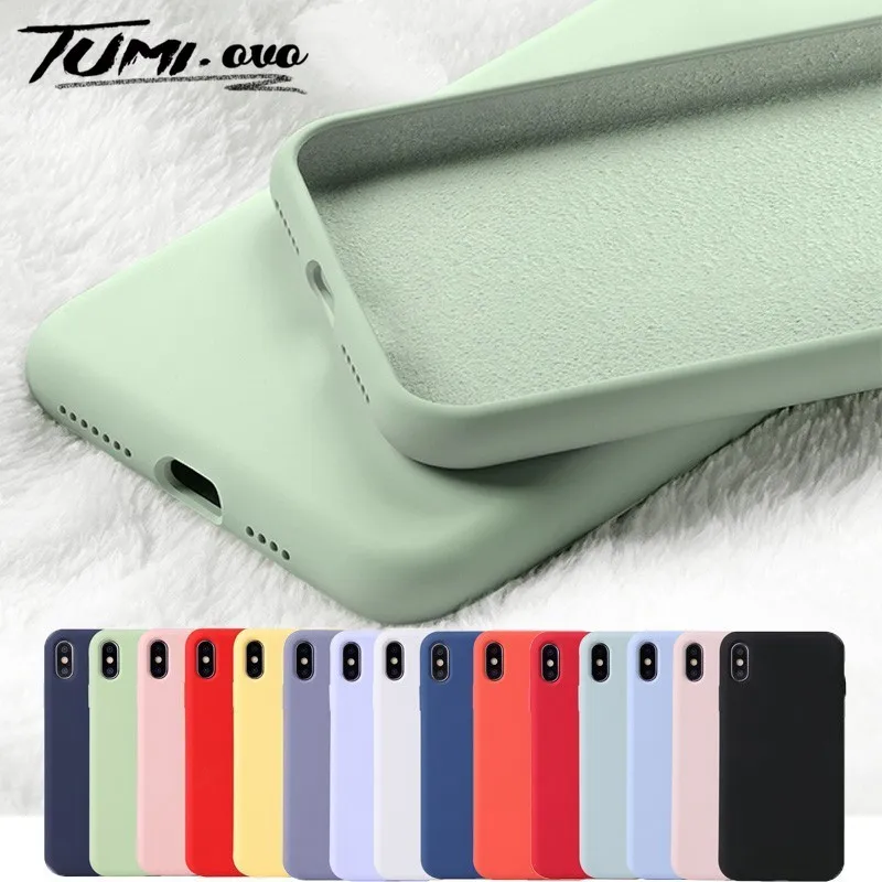 Original Liquid Silicone Phone Case for iPhone 11 Pro Max XR XS X Cases Rubber Soft Candy Cover for iPhone 6 6S 7 8 Plus Cases Original Liquid Silicone Phone Case for iPhone 11 Pro Max XR XS X Cases Rubber Soft Candy Cover for iPhone 6 6S 7 8 Plus Cases