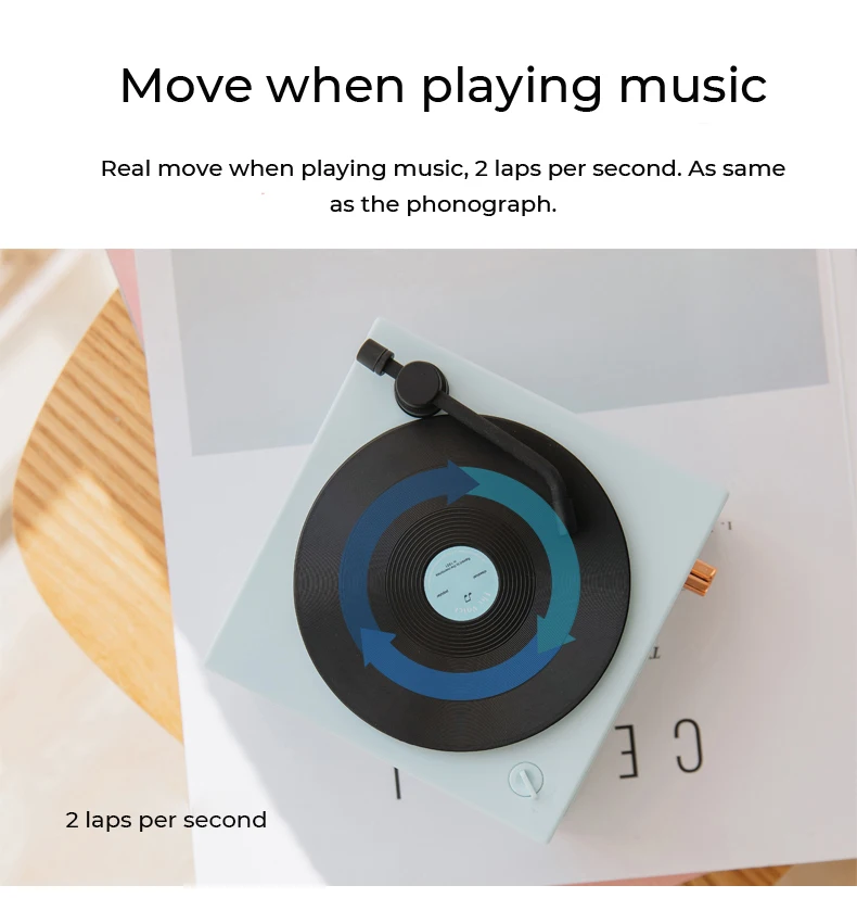 Maoxin колонка bluetooth для домашнего кинотеатра фонограф форма спикера Беспроводная Портативная колонка для мобильного телефона для домашнего путешествия