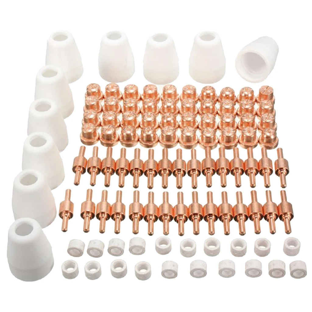 100Pieces PT-31 Air Plasma Cutter Extend Consumables Fit CUT-40, CT312