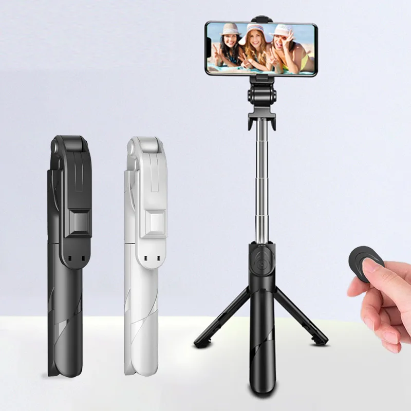 Штатив 3 в 1 совместимая с Bluetooth селфи-палка для Iphone Xiaomi samsung селфи-Палка