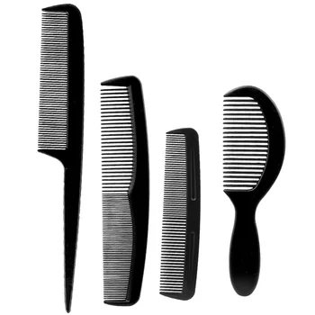 

8pcs/2 Sets Plastic Combs Hair Cutting Comb Hair Shearing Comb Haircut Supplies Accessories for Men Women
