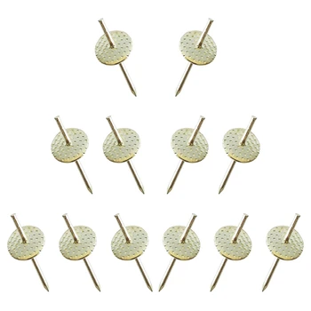 

50Pcs Heavy Duty Assorted One Step Hangers Iron Nail Hooks 20Lb Photo Picture Frame Hangers Professional Picture Hanging Kit on
