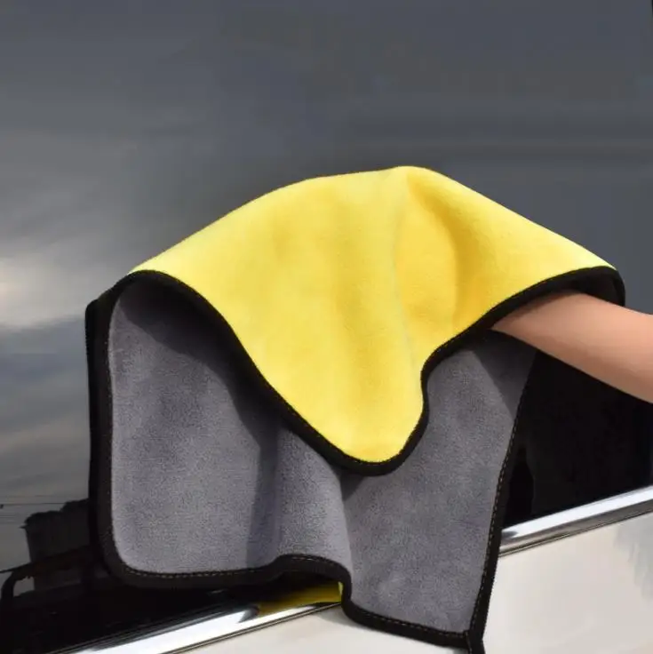30*30 30*60 Car Care Polishing Wash Towels Polyester Fiber Cleaning Duster Cloth Microfiber Washing Drying Towel Detailing | Дом и сад