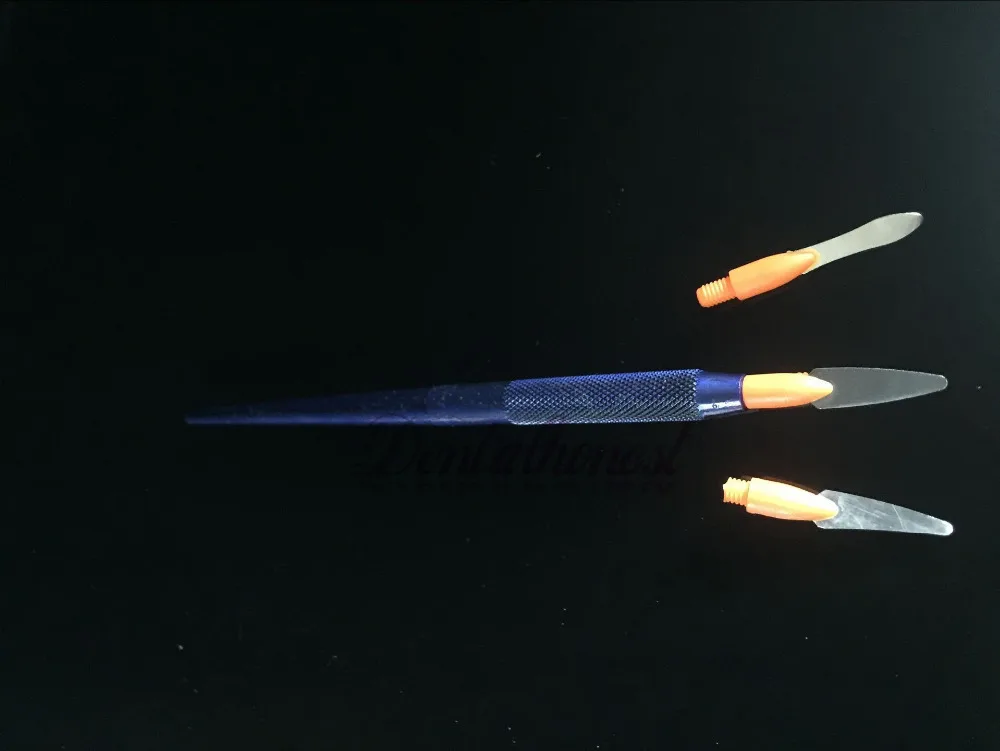 Dental Ceramic Porcelain Cement Power Glass Ionomer Mixing Spatula