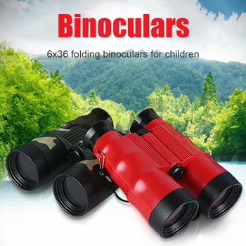 

6 x 36 Double Tube Children Toy Telescope Color Mixing Binoculars Outdoor Telescope light-weight Binoculars For Travel