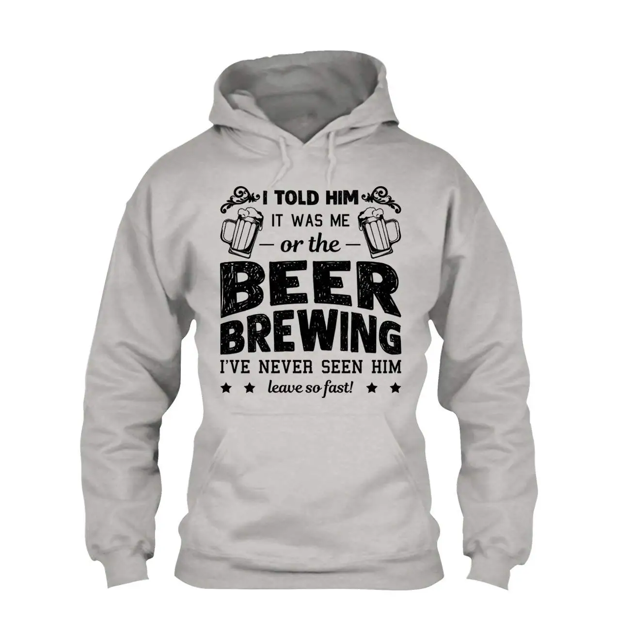 Толстовка с надписью Love Beer Brewing длинные толстовки унисекс| |