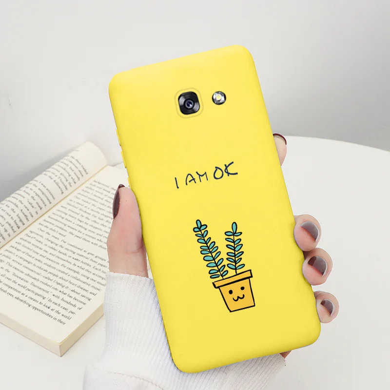 best case for samsung Case For Samsung Galaxy A5 2016 A5 2017 Capa Soft Silicone Cover For Samsung A5 A 5 2016 2017 A510 A520 Flower Animal Funda Etui samsung silicone cover