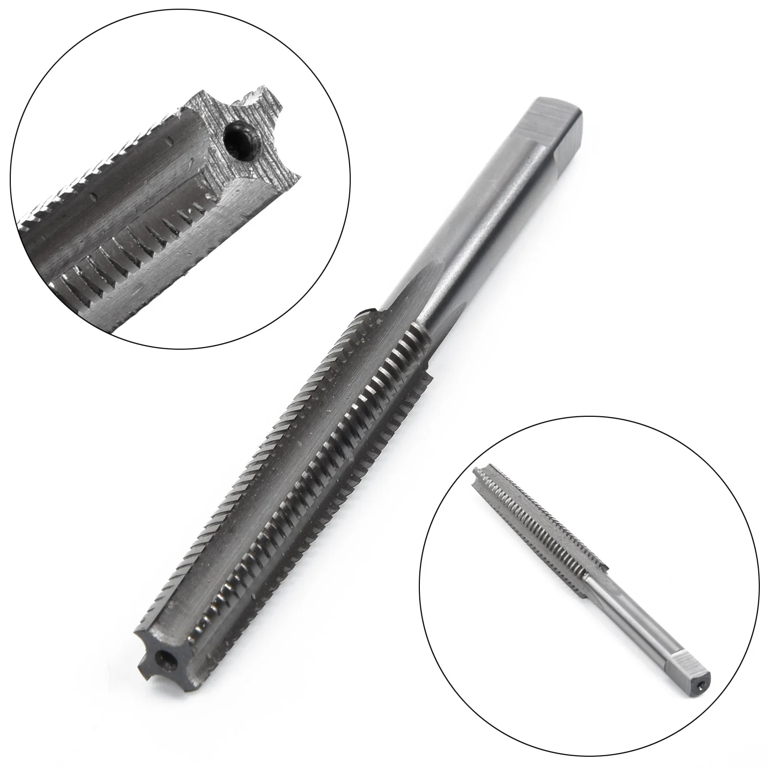 

1pcs Silver TR12x2 Trapezoidal Metric Left Hand Thread Tap High Speed Steel Tool