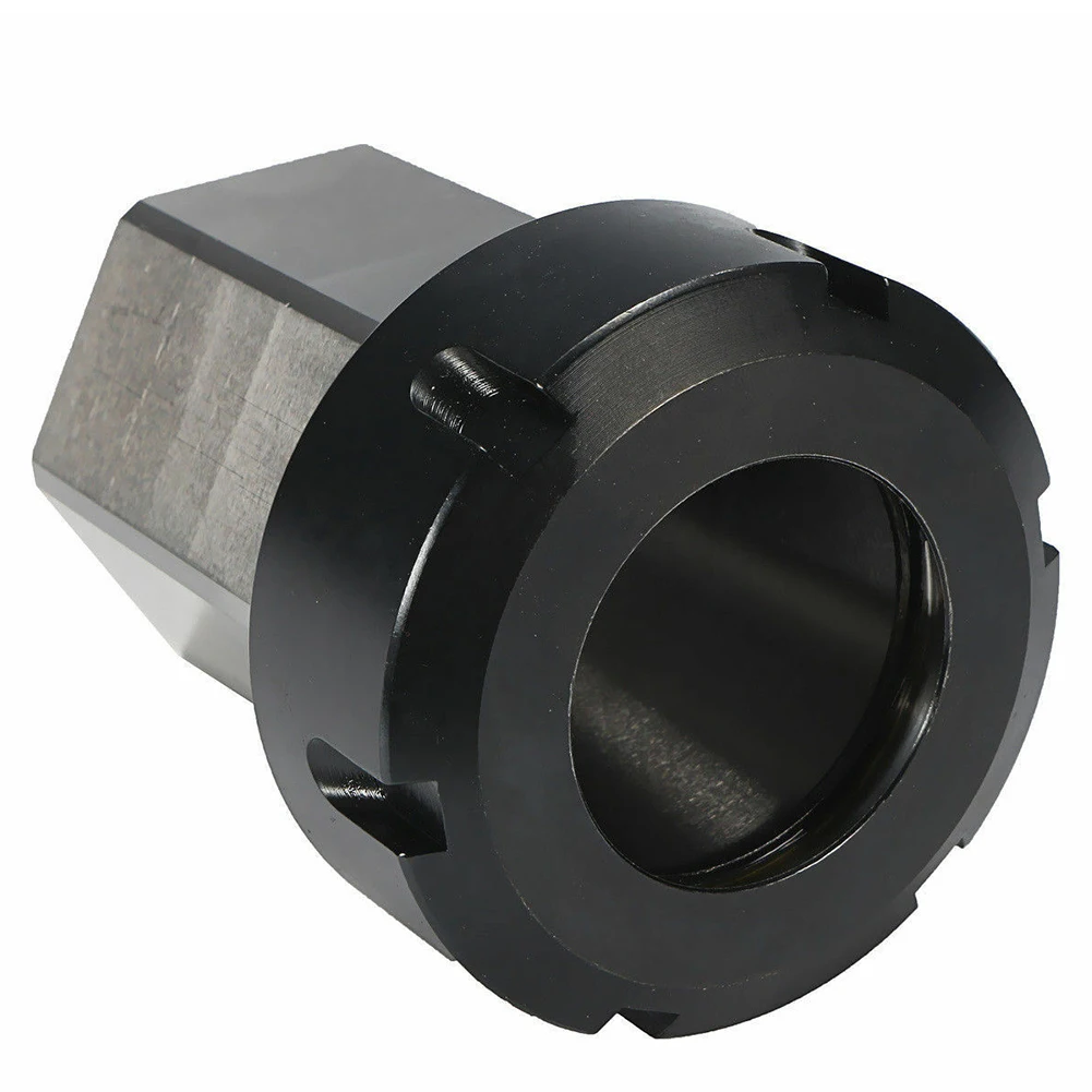 

Tool Steel Hole Drilling Durable Engrave Machine Hard Lathe Holder Hex Square Spring Chuck Accessories Cutting Home Collet Block