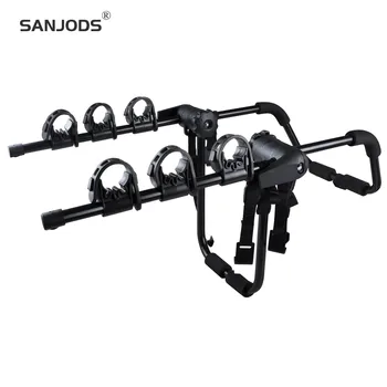 

SANJODS Bike Tools Convenient And Easy-To-Use Bike Carrier For Car Hanging-Style Trunk Bike Rack (For 3 Bikes)