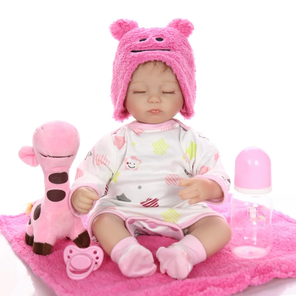 42 см bebe reborn силиконовая кукла-Реборн, игрушки для девочек, реалистичные реборн-младенцы, игровой домик, детская игрушка для подарка, bonecas menino