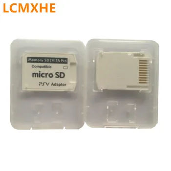 

2020 New V 5.0 6.0 SD2Vita Pro For PS Vita Memory game Card reader adapter PSVita 3.60 256GB Micro SD card PSV 1000 2000 adaptor