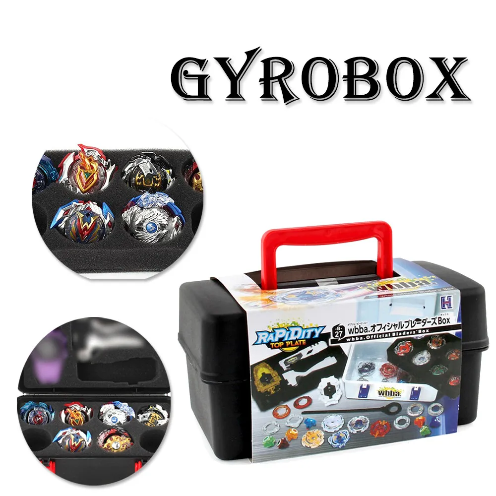 

HIINST children toys Portable Waterproof 8 in 1 Carrying Case Box Case Organizer Toys for Kids Spinning Box Beyblade Burst Bable