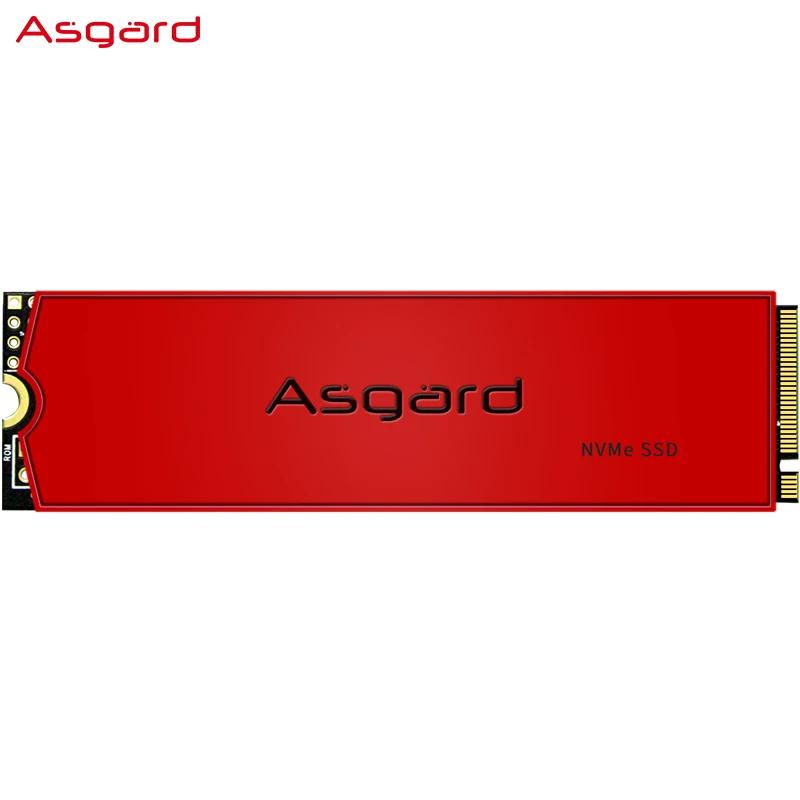 Asgard an3 plus vermelho série m.2 ssd m2 512gb pcie nvme 512gb...