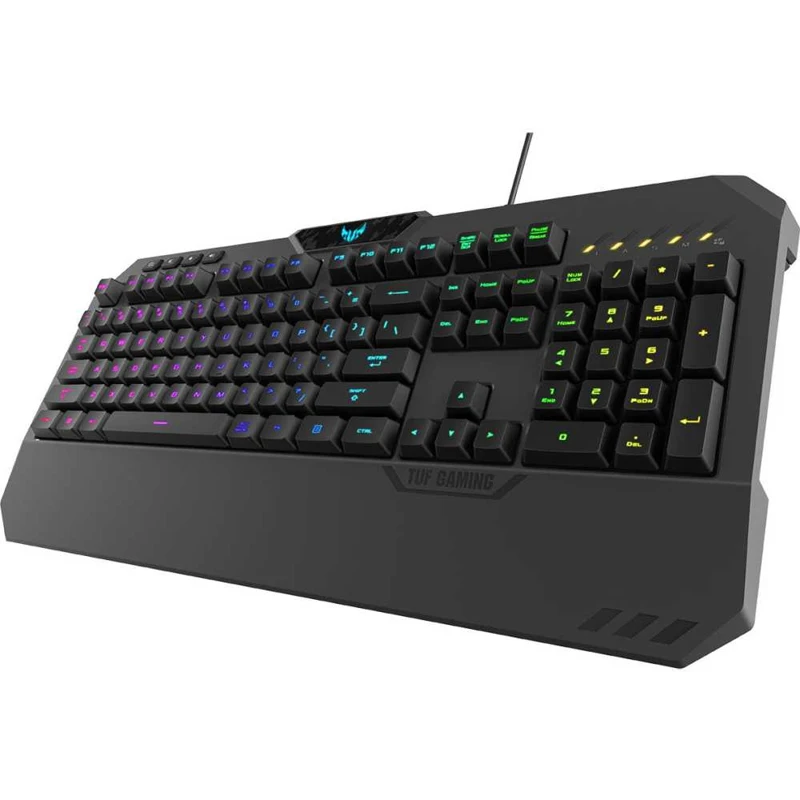 Клавиатура Asus TUF Gaming K5 механическая черный USB Multimedia for gamer LED