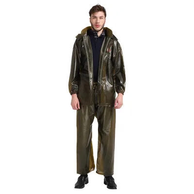 Thicken Style C Прозрачный водонепроницаемый женский плащ для рыбалки, женский плащ-дождевик, ветронепроницаемый плащ, комбинезон, Chaqueta Mujer, дождевик LZG034 - Цвет: Thicken Style C