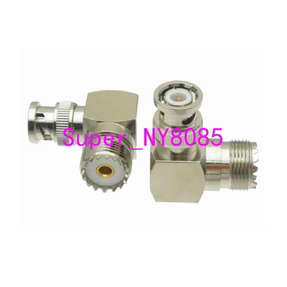 UHF SO239 PL259 к BNC прямой 4 типа RF разъем адаптера - Цвет: SO239 to BNC Plug RA