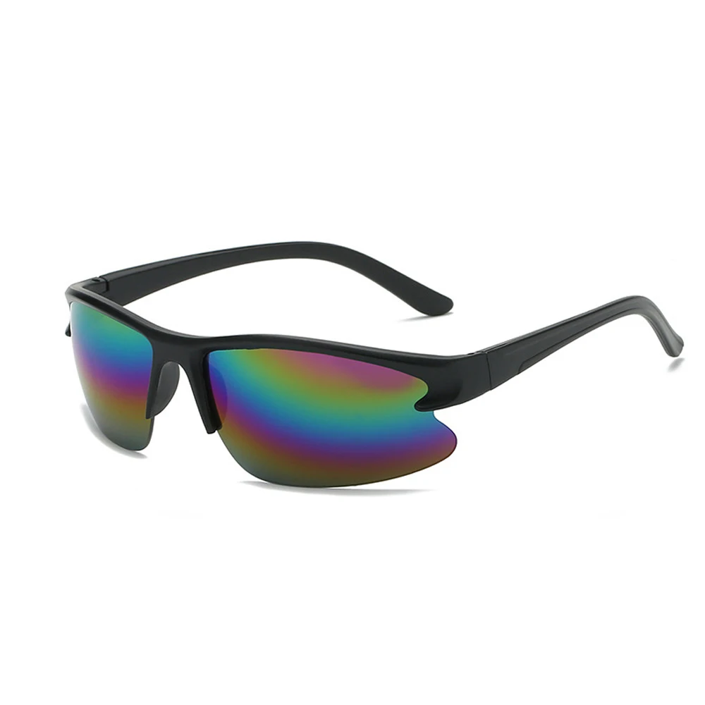 AIELBRO солнцезащитные очки для велоспорта, спортивные очки для рыбалки, пеших прогулок, линзы TAC, уличные очки для горного велосипеда, мужские и женские солнцезащитные очки для вождения велосипеда - Цвет: C07 black colorful