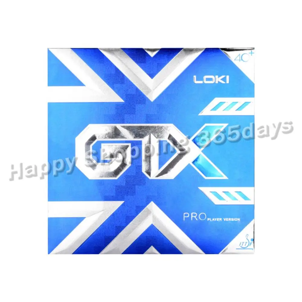 Профессиональная эластичная резиновая губка LOKI GTX для настольного тенниса синяя
