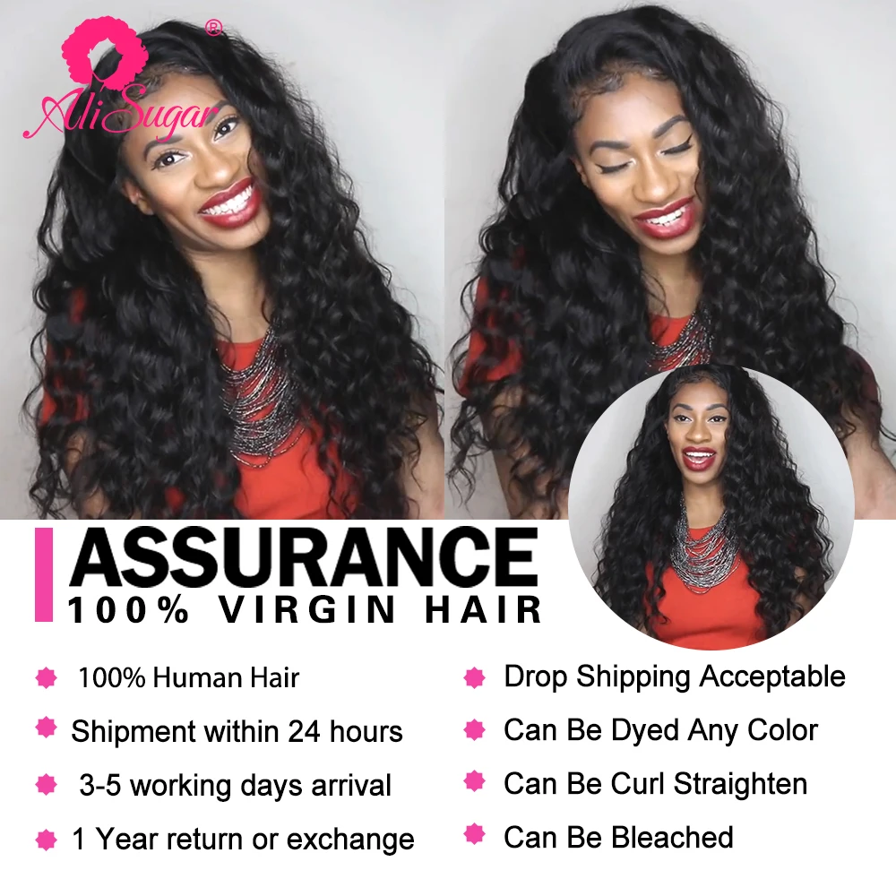 Али Sugar натуральные волнистые волосы 3 пучка 100% для наращивания|weft human hair extensions|weft