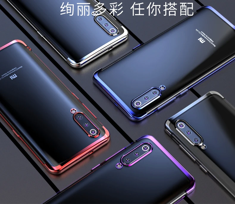 Чехол для xiaomi mi A3, мягкий тонкий чехол из ТПУ с прозрачным покрытием, защитный чехол для xiaomi mi a3 lite mi a3, чехол для телефона