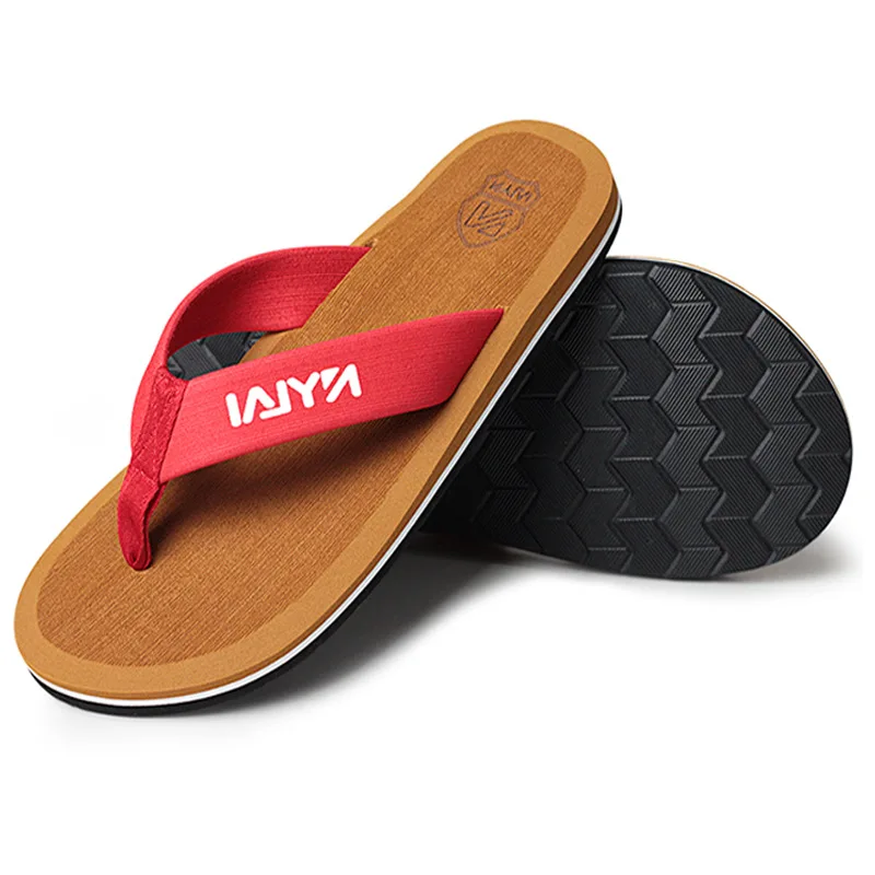 

Large Size MEN'S Slippers Summer Flip-flops Anti-slip Large Size MEN'S SHOES Fashion Beach Slippers Recruit
