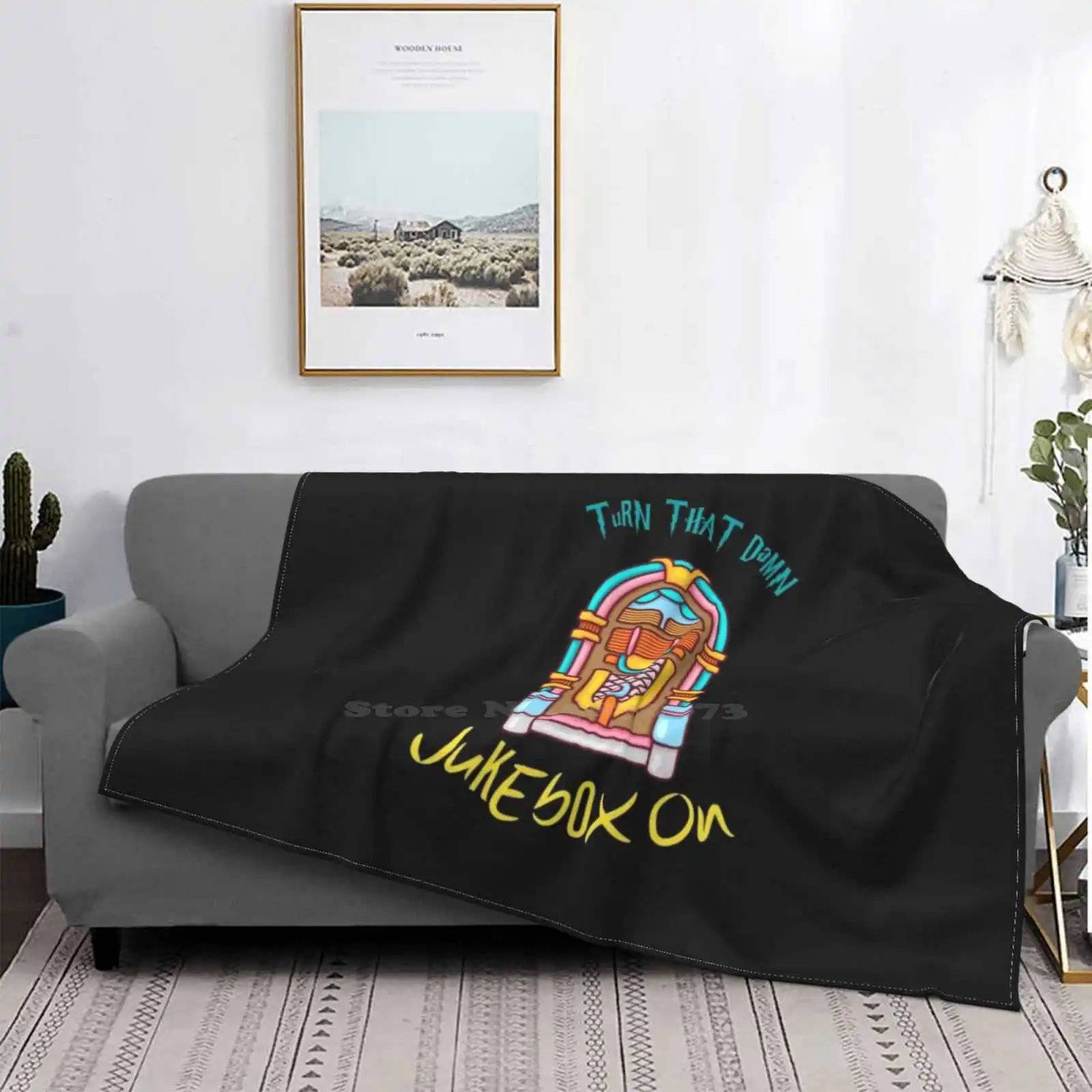 Turn That Damy Jukebox On Best Seller Room Coperta Di Flanella Per Uso Domestico Turn Why Jukebox On Sam Pittman Hogb Rakeem Boyber