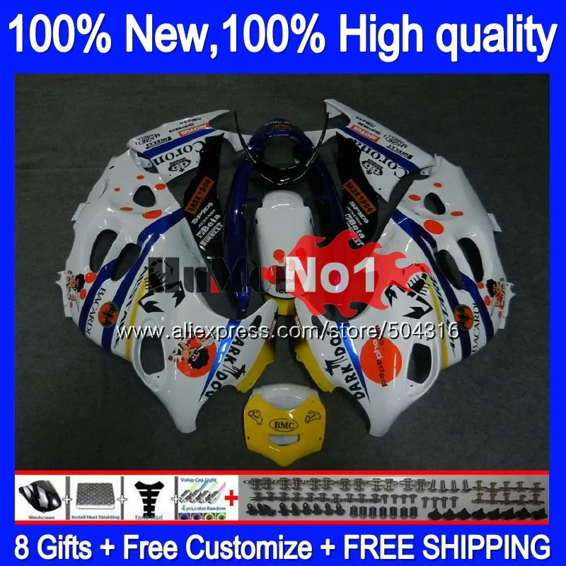 Корпус для SUZUKI Катана GSX600F GSXF 600 750 13MC. 25 Pepephone GSXF750 GSXF600 2003 2004 2005 2006 2007 03 04 05 06 07 обтекатель - Цвет: No. 1