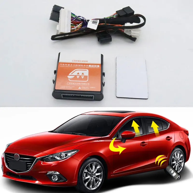 LHD Automatic Window Open Closer+ Mirror Folding Spread Window Module