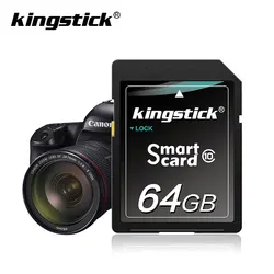 Carte SD 100% authentique, 32 go/64 go/128 go, classe 10, SDHC/SDXC, 55 mo/s, mémoire flash haute vitesse pour appareil photo 3D 4K 