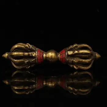 

wedding decoration Tibet collects pure copper and hand-crafted nine-stranded multi-jewelry Vajra Phurpa