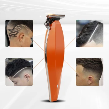 

Professional Men's Hair Clipper Type-C USB Charging Electric Hair Trimmer Hair salon carving retro T9 oil head electric clippers