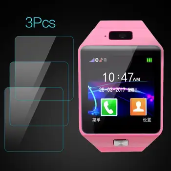 

3Pcs TPU Screen Protective Film For DZ09 Smart Watch Hydrogel Transparent Film Children Watch Screen Protector hot sale