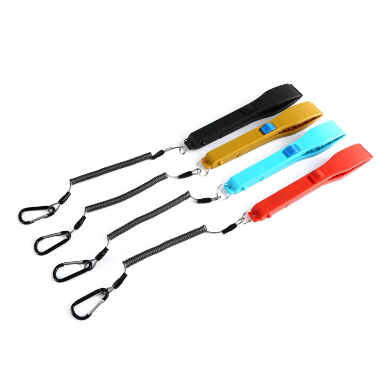 

Fishing Grip Fishing Body Tongs Gripper Nail Nipper Clipper Cutter Quick Knot ABS Holder Switch Lock Catch Gear Tying Tool