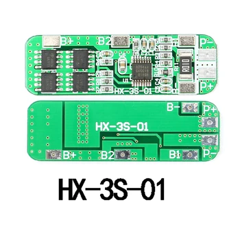 

3S 6A 12V 12.6V BMS 18650 Lithium Battery Charger Protection Board PCB Li-Ion Lipo Battery Charging Module Cell Circuit Board