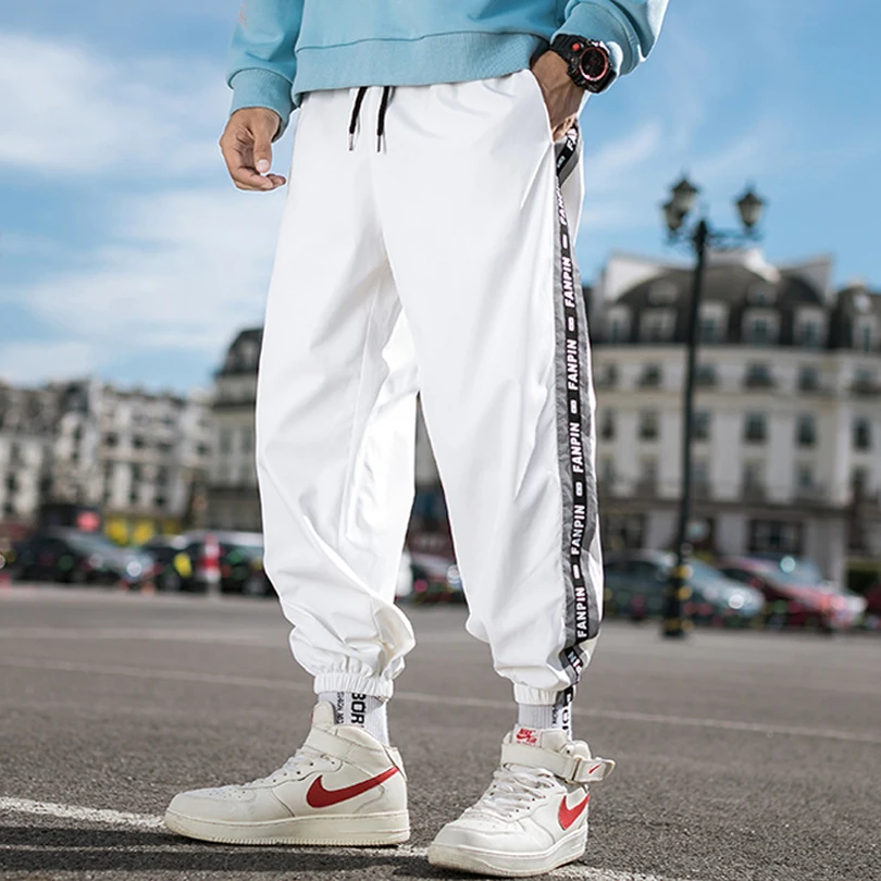 Polyester Hip Hop Harem pants Jogging 