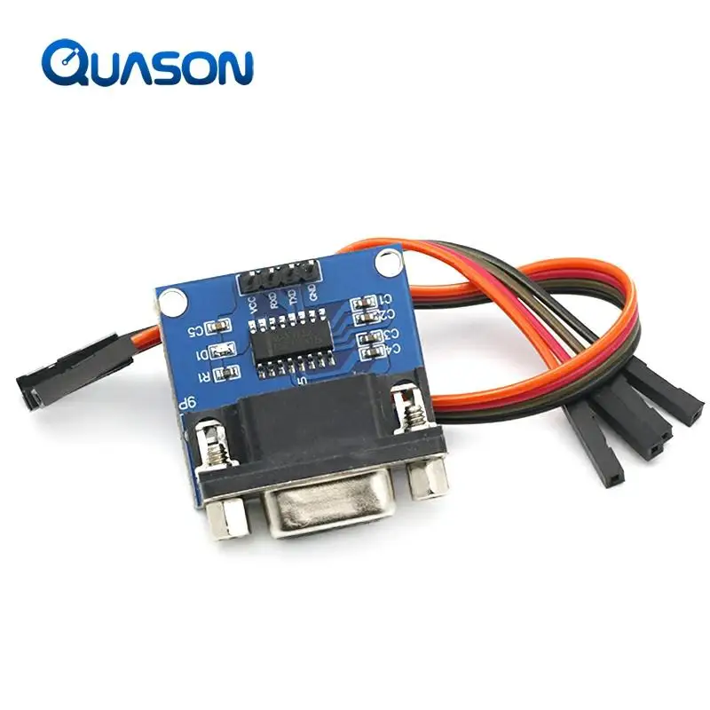 Módulo convertidor de puerto Serial MAX3232 RS232 a TTL conector DB9 MAX232 para Arduino ► Foto 3/6