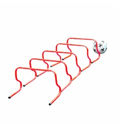 5pcs Football Gaelic Hurdle Hurdles Training Practise Equipment Barriers Frame Soccer Obstacle Rack Soccer Training Accessories