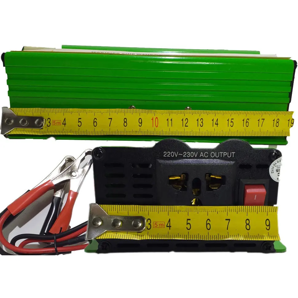 Автомобильный инвертор Солнце 1500W, 12V->220V