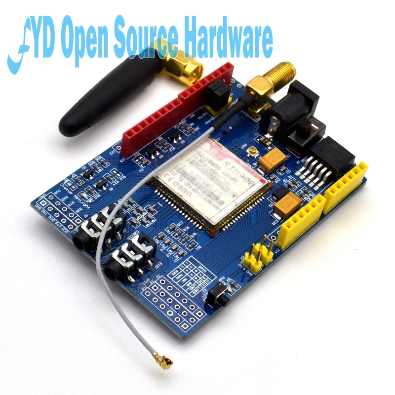 Geeetech Iduino UNO compatible with SIM900 Quad-band GSM GPRS Shield for Arduino 