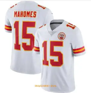 Вождей в Ирландском стиле Mahomes картофельных оладий Бейкер Mayfield Том Брэди одежды в стиле Odell Бекхэм Jr медведи Халил Mack 100th Antonio коричневые, для футбола Майки - Цвет: 3