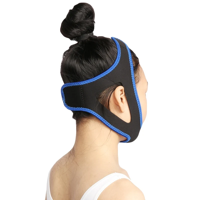 

Unisex Triangular Sleep Anti Snoring Chin Strap Adjustable Sleep Apnea Belt Jaw Dislocation Support Belt Health Care Too QQ85