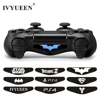 

IVYUEEN 2 Pcs for Sony Dualshock 4 PS4 DS4 Pro Slim Controller LED Light Bar Stickers Vinyl Decal Skin Cover for PlayStation 4