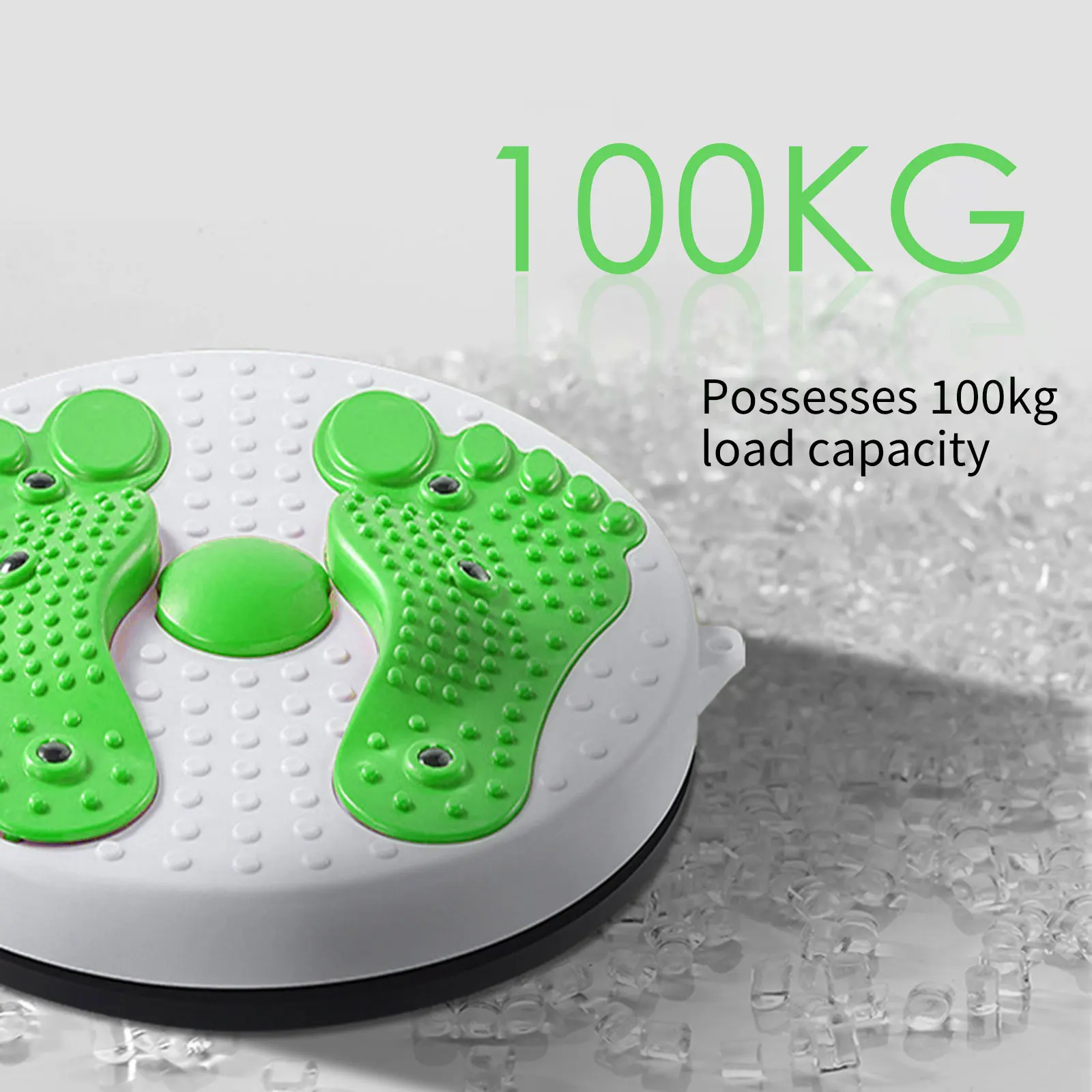 Waist Twisting Disc Balance Board Muscle Training Disc Magnet Waist Twisting Disc Fitness Balance Board Weight Lose Trainer Massage Wriggling Plate Twister Exercise Equipment