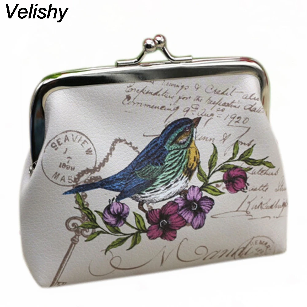 Кошелек женский Velishy в китайском стиле из искусственной кожи с принтом