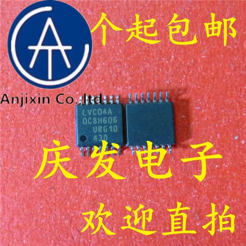 

10pcs 100% orginal new in stock SN74LVC04APW LVC04A TSSOP14