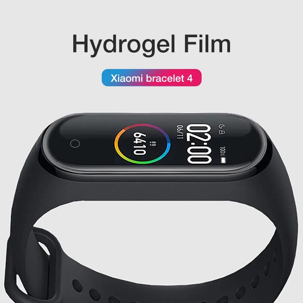 Для Xiao mi Bracelet 4 полноэкранная защитная пленка tpu(термополиуретановая пленка) 3D HD Гидрогелевая замена пленки Защитная пленка для Xiaomi mi Band 4 Series