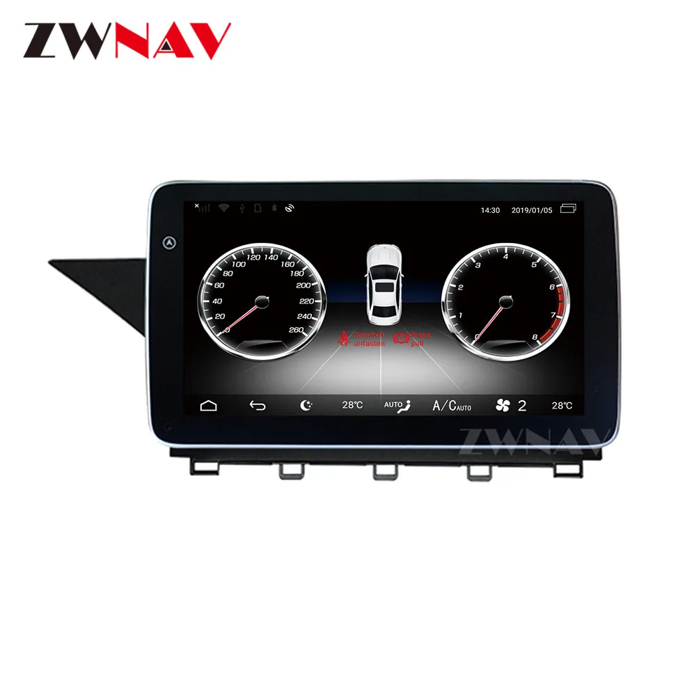 4+ 64 Android 9,0 автомобильный стерео dvd-плеер gps ГЛОНАСС Navi для Mercedes-Benz GLK X204 2008-2012 аудио мультимедиа радио BT head uint