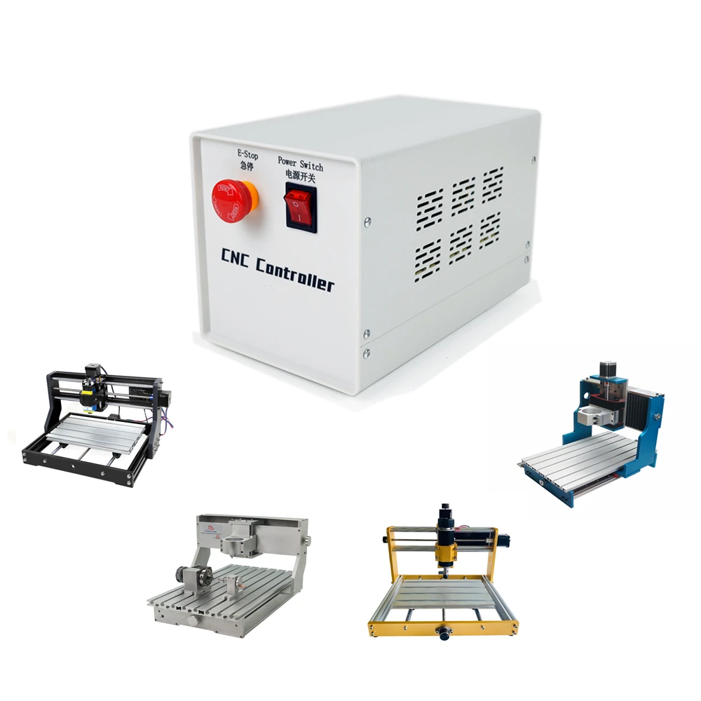 GRBL Mach3 CNC Router Control Box 3 AXIS 4 AXIS Wood Engraver Mini