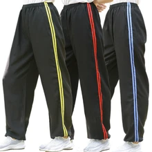 Унисекс Высокое качество Весна и лето хлопок и лен Тай Чи Брюки ушу taijiquan брюки для йоги кунг-фу боевые спортивные брюки для занятий боевыми искусствами